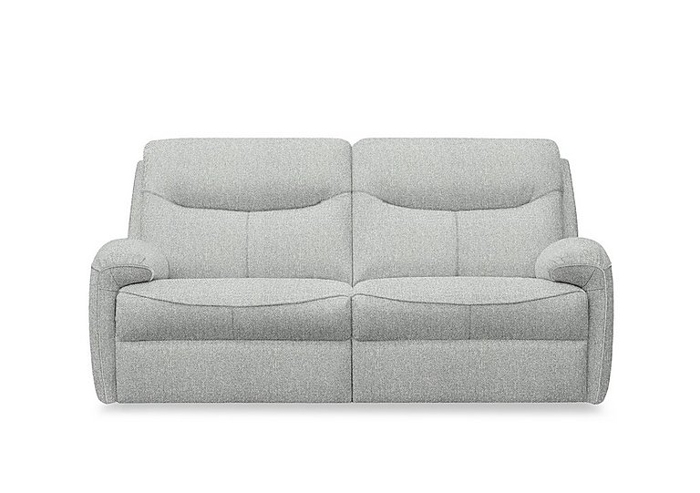 G Plan - Amesbury Fabric 3 Seater Sofa with Manual Recliner - Swift Cygnet