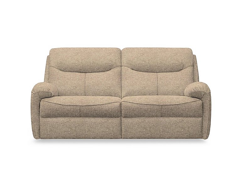 G Plan  Amesbury Fabric 3 Seater Sofa with Manual Recliner  Dapple Sparrow | Bed Sava