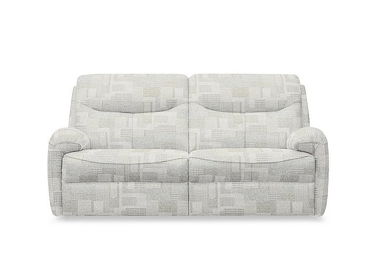 G Plan - Amesbury Fabric 3 Seater Sofa with Manual Recliner - Lydia Blush