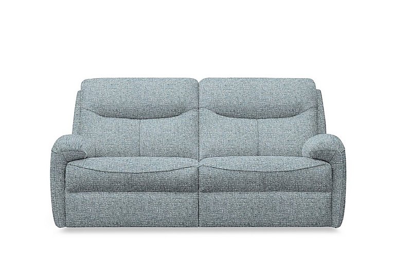 G Plan  Amesbury Fabric 3 Seater Sofa with Manual Recliner  Arola Sky | Bed Sava