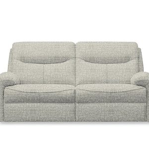 G Plan  Amesbury Fabric 3 Seater Sofa  Waffle Smoke | Bed Sava