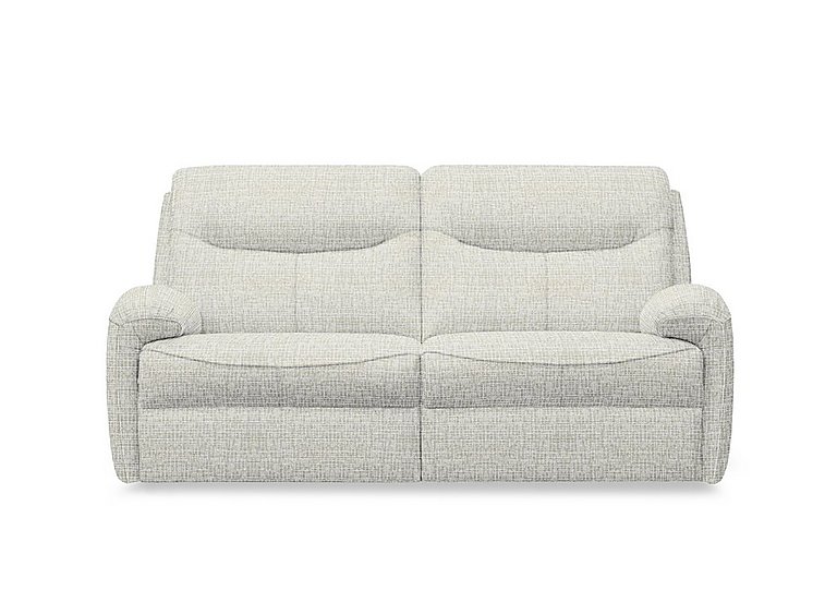 G Plan - Amesbury Fabric 3 Seater Sofa with Manual Recliner - Waffle Taupe