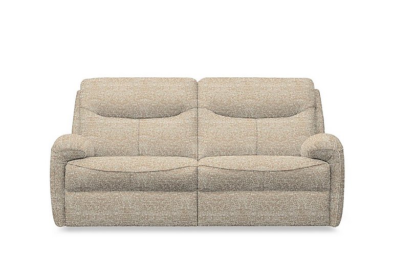 G Plan - Amesbury Fabric 3 Seater Sofa with Manual Recliner - Kampala Beige