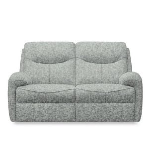 G Plan  Amesbury Fabric 2 Seater Sofa  Remco Light Grey | Bed Sava