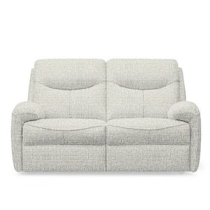 G Plan  Amesbury Fabric 2 Seater Sofa  Waffle Taupe | Bed Sava