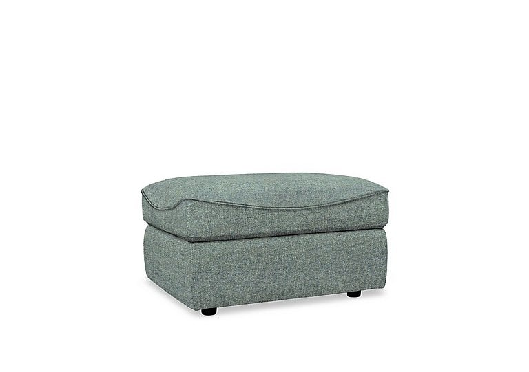 G Plan - Amesbury Fabric Footstool - Dapple Kingfisher