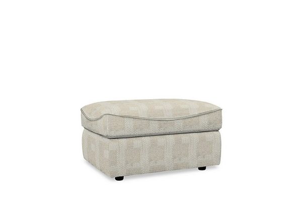 G Plan  Amesbury Fabric Footstool  Faro Mist | Bed Sava