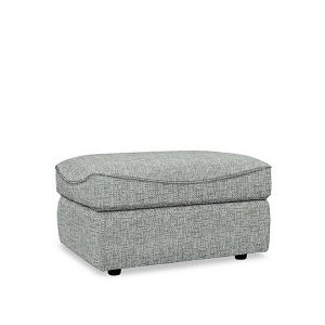 G Plan  Amesbury Fabric Footstool  Remco Light Grey | Bed Sava