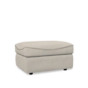 G Plan  Amesbury Fabric Footstool  Nebular Blush | Bed Sava
