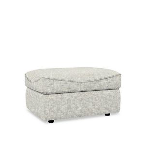 G Plan  Amesbury Fabric Footstool  Waffle Taupe | Bed Sava