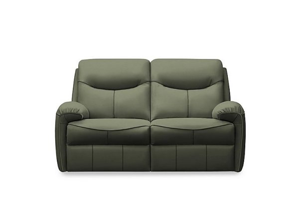 G Plan  Amesbury Leather 2 Seater Power Recliner Sofa | Bed Sava