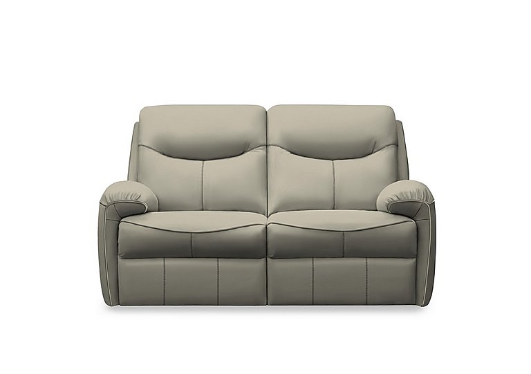 G Plan - Amesbury Leather 2 Seater Power Recliner Sofa - Cambridge Taupe