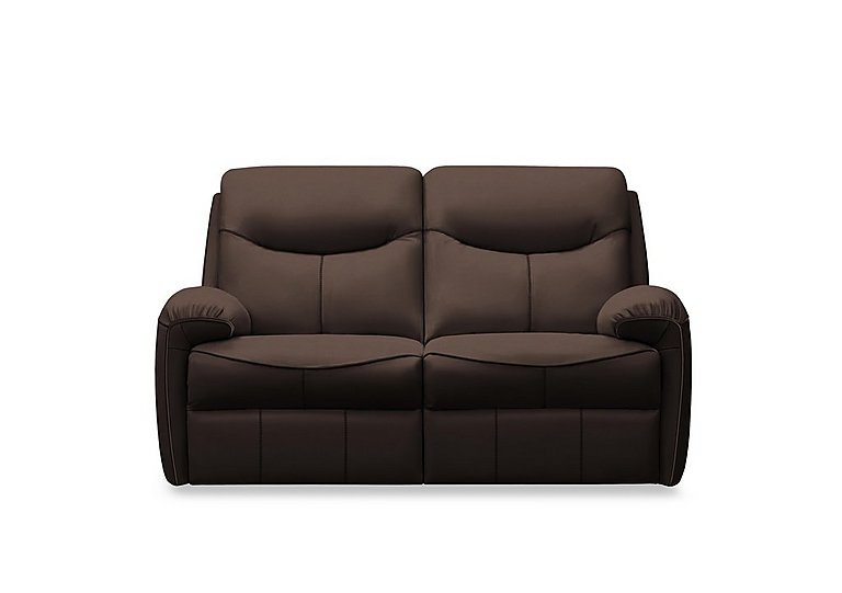 G Plan - Amesbury Leather 2 Seater Power Recliner Sofa - Capri Chocolate