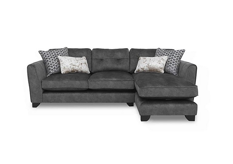 Ariana Fabric Classic Back Right Hand Facing Chaise End Sofa - Dapple Moleskin