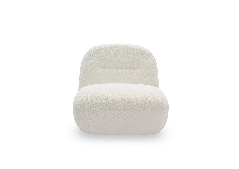 Bing Fabric Swivel Chair - Ice Cream