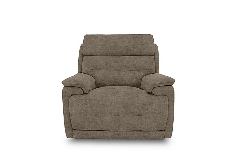 Brescia Fabric Power Recliner Chair with Power Headrest - R120 Light Khaki