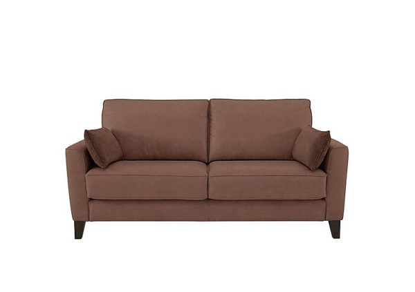 Brondby 2 Seater Fabric Sofa  Hazelnut | Bed Sava