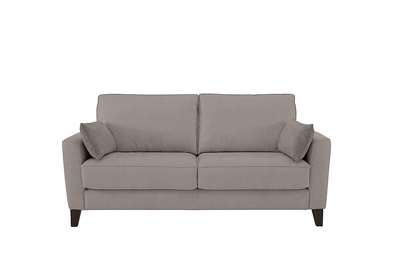 Brondby 2 Seater Fabric Sofa - Silver