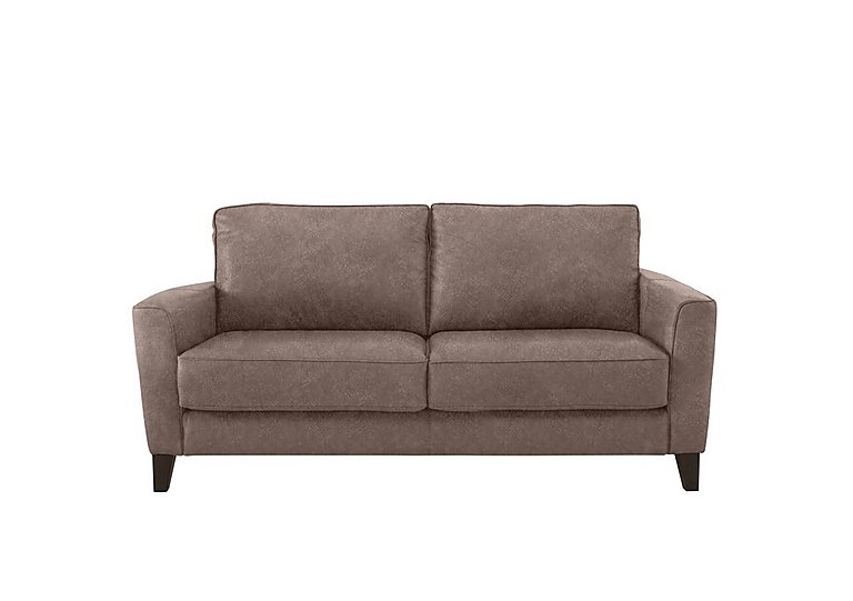 Brondby 2 Seater Fabric Sofa - Mink