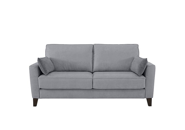 Brondby 2 Seater Fabric Sofa - Bluish Grey
