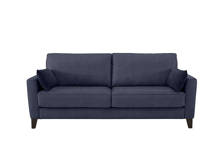 Brondby 3 Seater Fabric Sofa - R23 Blue