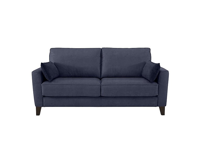 Brondby 2 Seater Fabric Sofa - R23 Blue