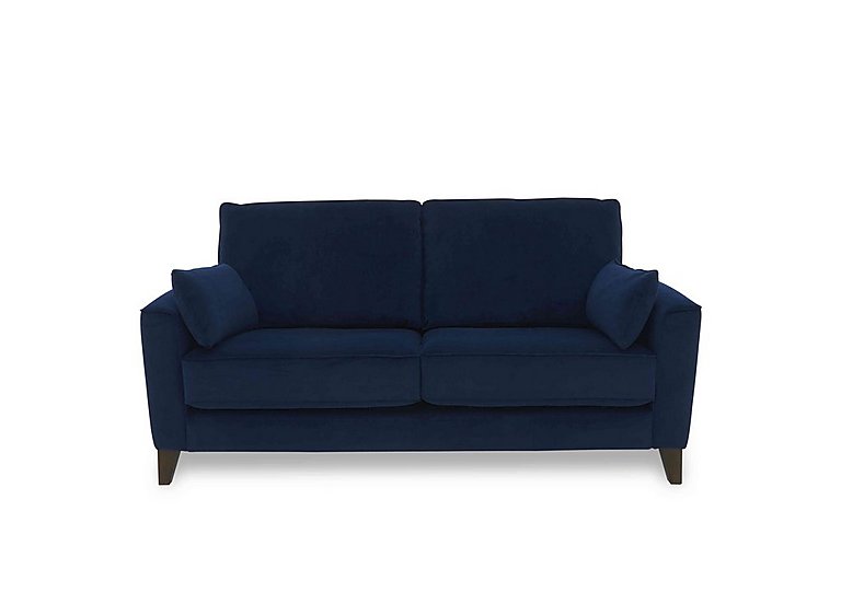 Brondby 2 Seater Fabric Sofa - Navy