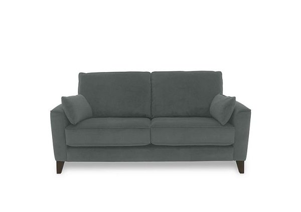 Brondby 2 Seater Fabric Sofa  R20 Pewter | Bed Sava