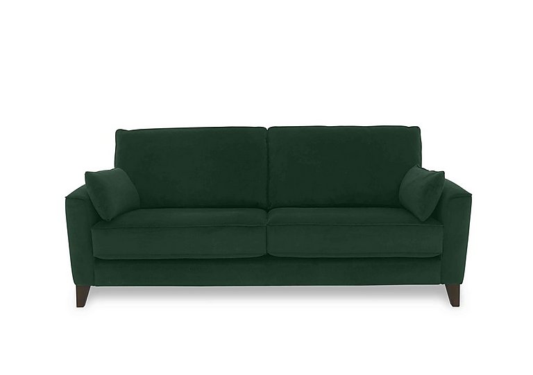Brondby 3 Seater Fabric Sofa - Emerald Green