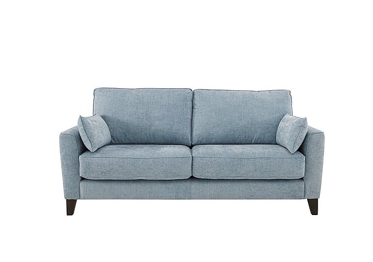 Brondby 2 Seater Fabric Sofa - Baby Blue
