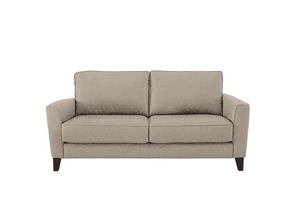 Brondby 2 Seater Fabric Sofa  R28 Beige | Bed Sava