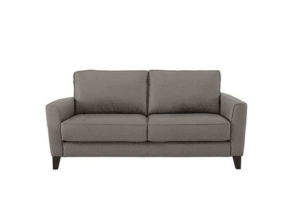 Brondby 2 Seater Fabric Sofa  Charcoal Gray | Bed Sava