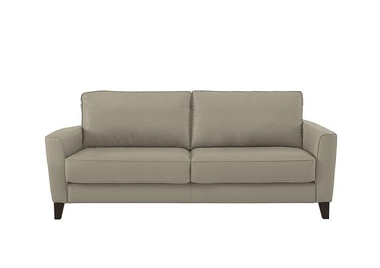 Brondby 3 Seater BV Leather Sofa - BV Taupe