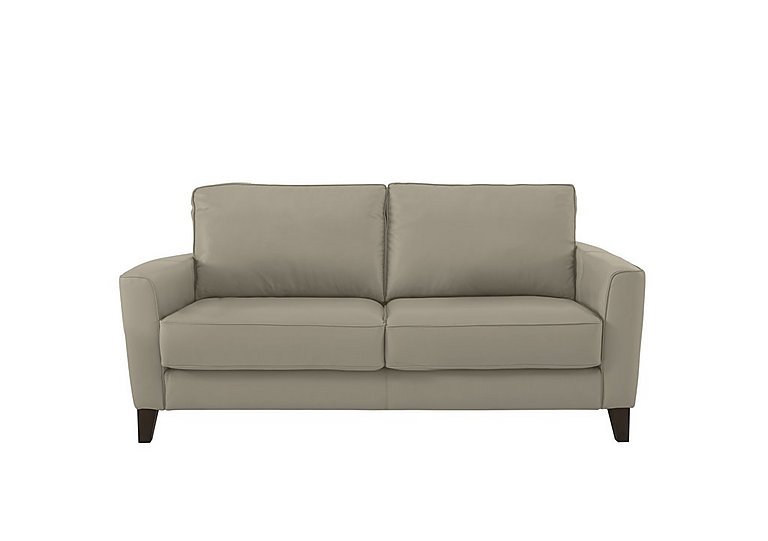 Brondby 2 Seater BV Leather Sofa - BV Taupe