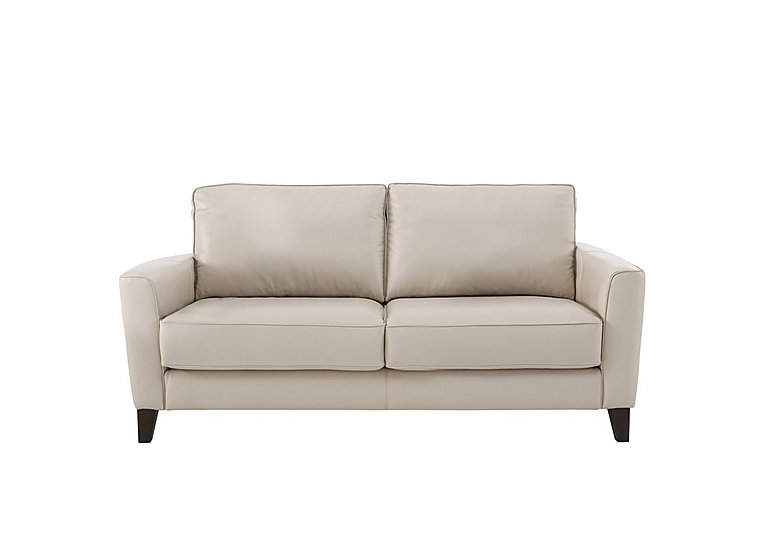 Brondby 2 Seater BV Leather Sofa - Frost