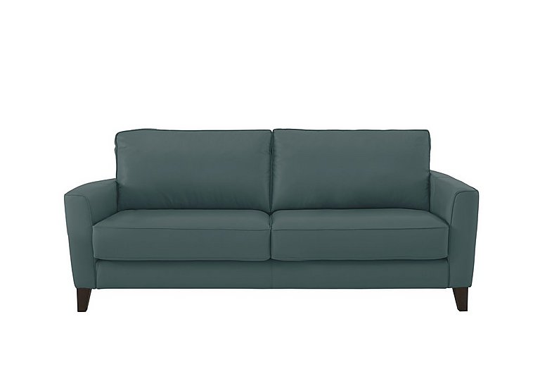 Brondby 3 Seater NC Leather Sofa - NC Lake Green