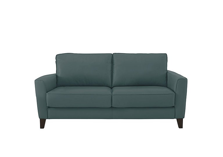 Brondby 2 Seater NC Leather Sofa - NC Lake Green