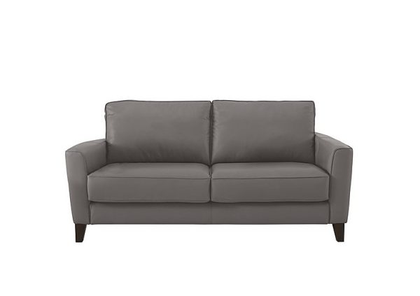 Brondby 2 Seater NC Leather Sofa  NC Elephant | Bed Sava