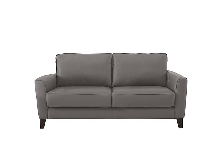 Brondby 2 Seater NC Leather Sofa - NC Elephant