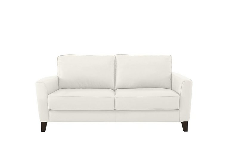 Brondby 2 Seater NC Leather Sofa - NC Star White