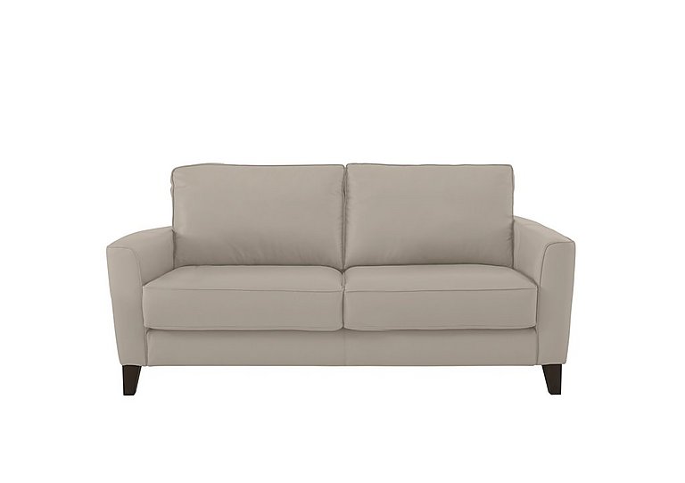 Brondby 2 Seater NC Leather Sofa - Feather