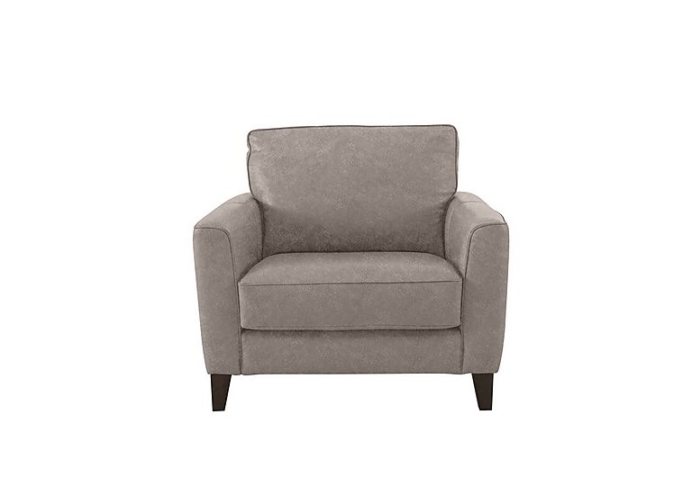 Brondby Fabric Armchair - Grey