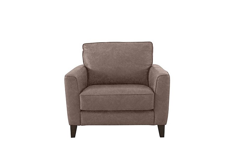 Brondby Fabric Armchair - Mink