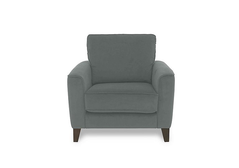Brondby Fabric Armchair - R20 Pewter