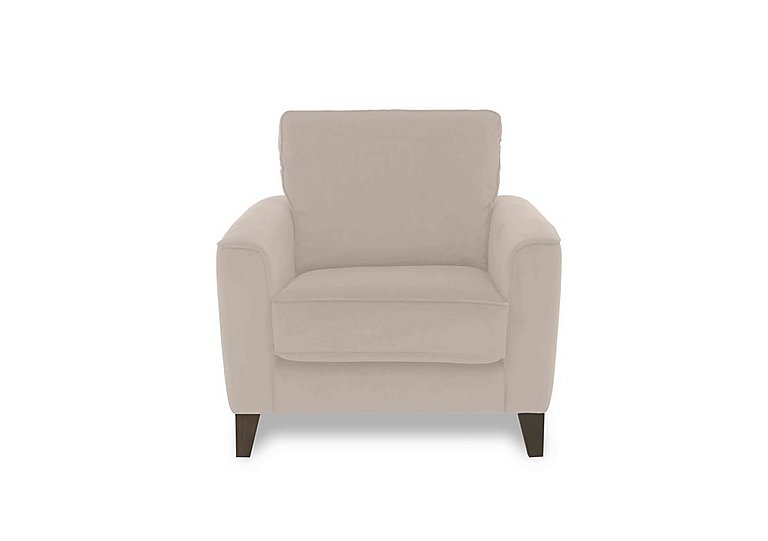 Brondby Fabric Armchair - R32 Light Khaki