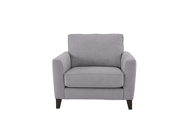Brondby Fabric Armchair - R27 Pewter