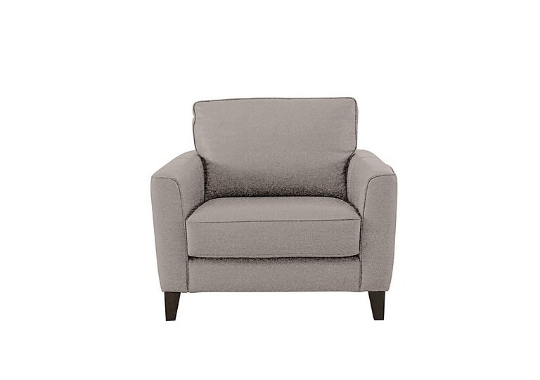 Brondby Fabric Armchair - Wild Dove