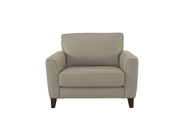 Brondby BV NC Leather Cuddle Chair - BV Taupe
