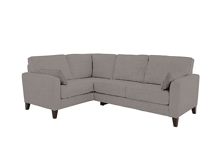 Brondby Small Fabric Left Hand Facing Corner Sofa - Wild Dove