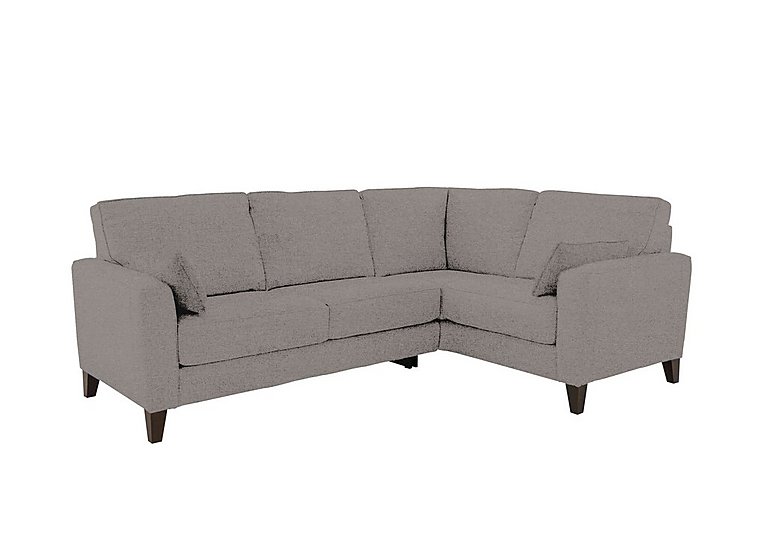 Brondby Small Fabric Right Hand Facing Corner Sofa - Wild Dove